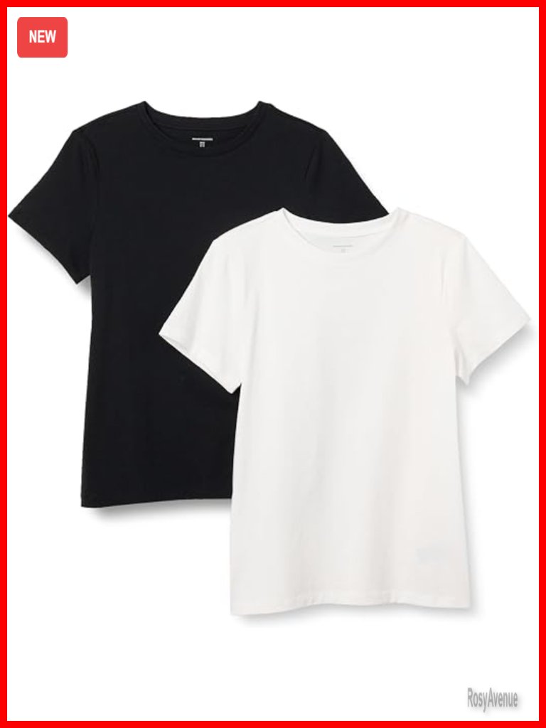 Women's 100% Cotton Short Sleeve Crewneck T-Shirt